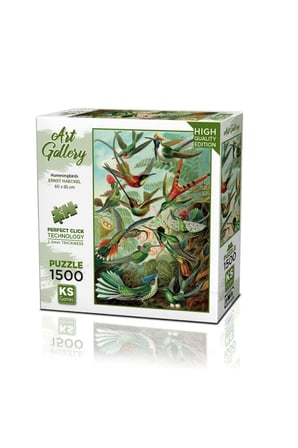 Erkek Çocuk Oyuncak Ks Games Hummingbirds Puzzle 1500 Parça 22030 Kız Çocuk Eğitici Oyuncaklar