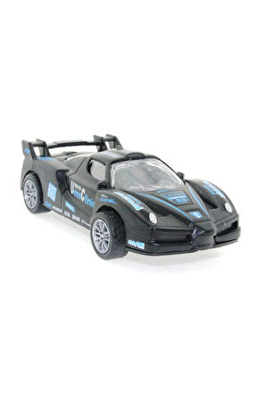 Erkek Çocuk Oyuncak Die Cast Çek Bırak Metal Siyah Yarış Arabası 88 Kız Çocuk Eğitici Oyuncaklar