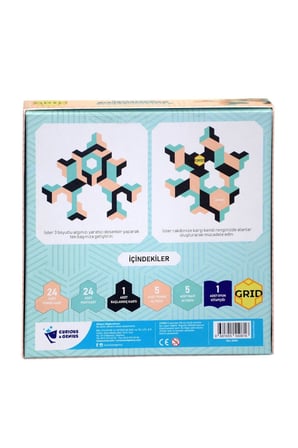 Erkek Çocuk Oyuncak ZMK-55081 Grid Oyunu -Özaydınlar Kız Çocuk Eğitici Oyuncaklar