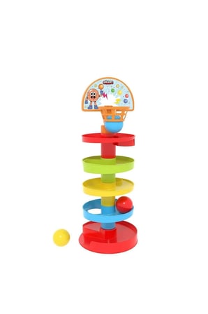 Erkek Çocuk Oyuncak 03 653 Basketli Çıngıraklı Top Oyunu -Oyuncak Kız Çocuk Eğitici Oyuncaklar