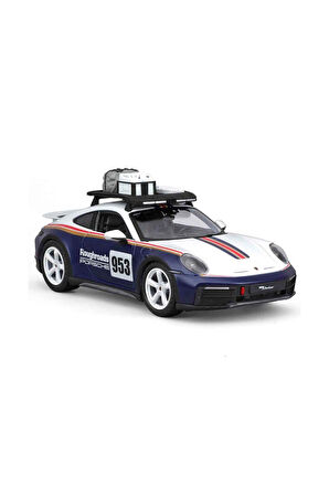 Erkek Çocuk Oyuncak 28029 Burago 1:24 Porsche 911 Dakar Model Araba -Sunman Kız Çocuk Eğitici Oyunca