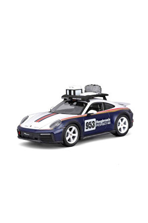 Erkek Çocuk Oyuncak 28029 Burago 1:24 Porsche 911 Dakar Model Araba -Sunman Kız Çocuk Eğitici Oyunca
