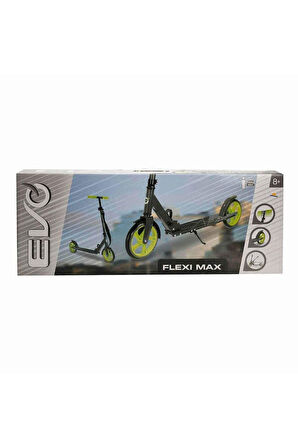 Erkek Çocuk Oyuncak Evo 2 Tekerlekli Flexi Max Yeşil Scooter Kız Çocuk Eğitici Oyuncaklar