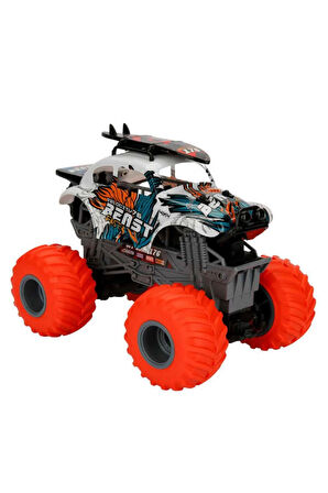 Erkek Çocuk Oyuncak 1:18 Uzaktan Kumandalı Spirit Beasts Beetle USB Şarjlı Araba 25cm Kız Çocuk Eğit