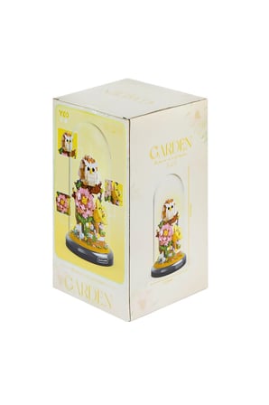 Erkek Çocuk Oyuncak P1280 Panlos Fanus Çiçek 1123 Parça Blok Seti -Vagon life Kız Çocuk Eğitici Oyun