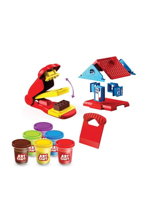 Erkek Çocuk Oyuncak 03676 Hamur Ev Seti 600 gr Kız Çocuk Eğitici Oyuncaklar