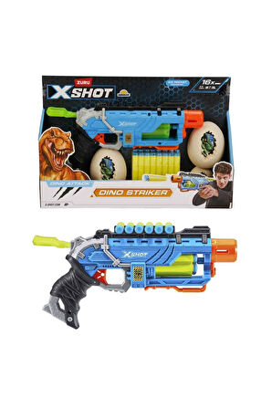 Erkek Çocuk Oyuncak X-SHOT SÜNGER ATAN DİNO ATTACK STRİKER Kız Çocuk Eğitici Oyuncaklar
