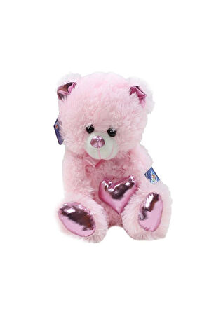 Erkek Çocuk Oyuncak 62500 Parlak Kalpli Peluş Ayı 30cm Kız Çocuk Eğitici Oyuncaklar