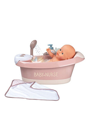 Erkek Çocuk Oyuncak 7600220368 Baby Nurse Sesli ve Işıklı Balneo Banyo Seti -Simba Kız Çocuk Eğitici