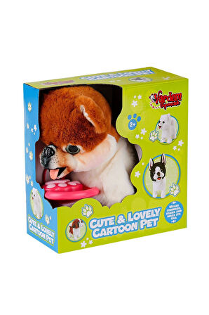 Erkek Çocuk Oyuncak PR66699-26 Yürüyen Tasmalı Peluş Köpek Kız Çocuk Eğitici Oyuncaklar