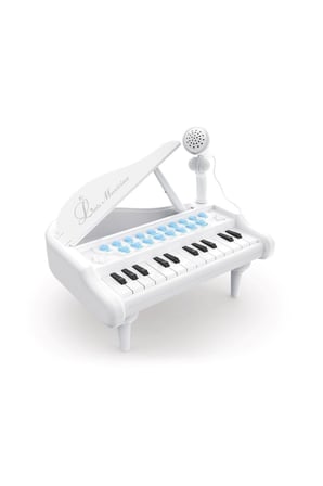 Erkek Çocuk Oyuncak BAO-1505A Mikrofonlu Mini Piano 24 Tuş MP3 Çalar Kız Çocuk Eğitici Oyuncaklar