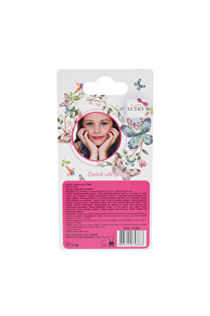 Erkek Çocuk Oyuncak Lukky Simli Ruj Pembe Çilek Aromalı Kız Çocuk Eğitici Oyuncaklar