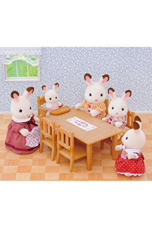 Erkek Çocuk Oyuncak Sylvanian Families Yemek Masası Seti 4506 Kız Çocuk Eğitici Oyuncaklar