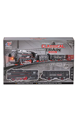 Erkek Çocuk Oyuncak JHX6689 KUTULU 10 PARÇA PİLLİ TREN Kız Çocuk Eğitici Oyuncaklar