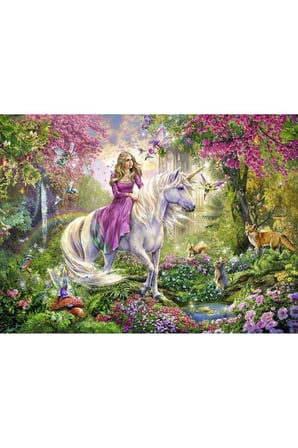 Erkek Çocuk Oyuncak 106417 Büyülü Yolculuk 100 parça XXL Ravensburger Puzzle Kız Çocuk Eğitici Oyunc