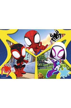 Erkek Çocuk Oyuncak 57290 Spidey and Amazing Friends 2x24 parça Ravensburger Puzzle Kız Çocuk Eğitic