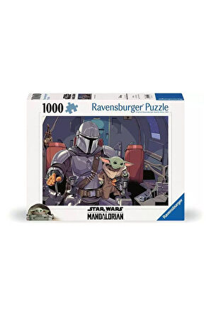 Erkek Çocuk Oyuncak 120005124:The Mandalorian 1000 parça Ravensburger Puzzle Kız Çocuk Eğitici O
