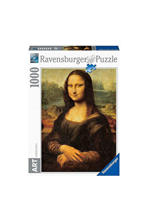 Erkek Çocuk Oyuncak 12000058 Leo Da Vinci - Mona Lisa 1000 parça Ravensburger Puzzle Kız Çocuk Eğiti
