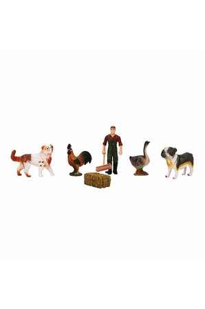 Erkek Çocuk Oyuncak 2689 Farm World Çiftlik Hayvanları Küçük Oyun Seti Kız Çocuk Eğitici Oyuncaklar
