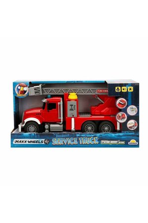 Erkek Çocuk Oyuncak 3326 Maxx Wheels Sesli ve Işıklı İtfaiye Araçları -Sunman Kız Çocuk Eğitici Oyun