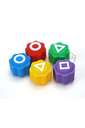 Çocuk Gelişim Oyuncaklar Squid Game - Beş Taş (5 Taş ) Oyunu - Poşetli Kız Erkek Çocuk Oyuncak