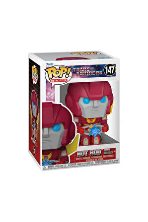 Erkek Çocuk Oyuncak Funko POP Transformers: Hot Rod w/Matrix Kız Çocuk Eğitici Oyuncaklar