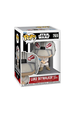 Erkek Çocuk Oyuncak Funko POP: Luke Skywalker with Remote Kız Çocuk Eğitici Oyuncaklar