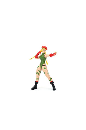 Erkek Çocuk Oyuncak 253252033 Jada Street Fighter II Cammy 6 Figure Kız Çocuk Eğitici Oyuncaklar