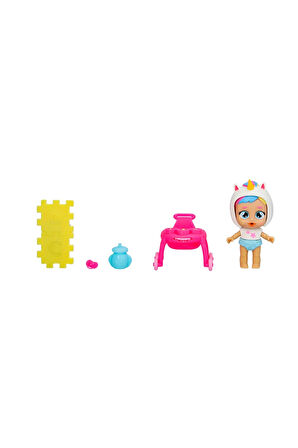 Erkek Çocuk Oyuncak Cry Babies Play Time Mini Bebek ve Yürüteç Kız Çocuk Eğitici Oyuncaklar