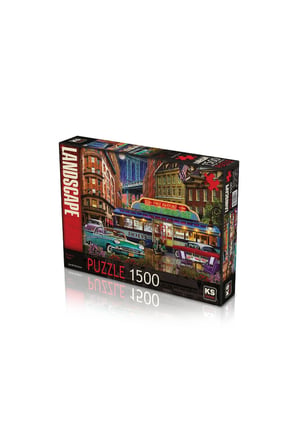 Erkek Çocuk Oyuncak KS Puzzle 1500 Parça Rickeys Diner Kız Çocuk Eğitici Oyuncaklar