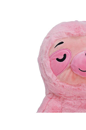 Erkek Çocuk Oyuncak 40cm YOGACI TEMBEL HAYVAN PELUŞ HALLEY Kız Çocuk Eğitici Oyuncaklar