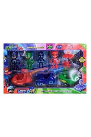Çocuk Gelişim Oyuncaklar Büyük Boy Arabalı Her Biri 8-9Cm Arabalı Aksesuarlı Kız Erkek Çocuk Oyuncak