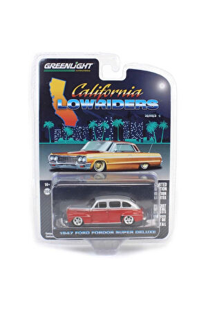 Erkek Çocuk Oyuncak Greenlight 1/64 1947 Ford Fordor Super Deluxe Kız Çocuk Eğitici Oyuncaklar