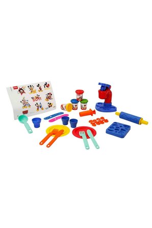 Erkek Çocuk Oyuncak Crafy Mickey Mouse ve Arkadaşları Dondurma Fabrikası Oyun Hamuru Seti 200 g 29 P