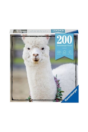 Erkek Çocuk Oyuncak 132706 Ravensburger, Alpaka Lama - 200 Parça Puzzle Kız Çocuk Eğitici Oyuncaklar