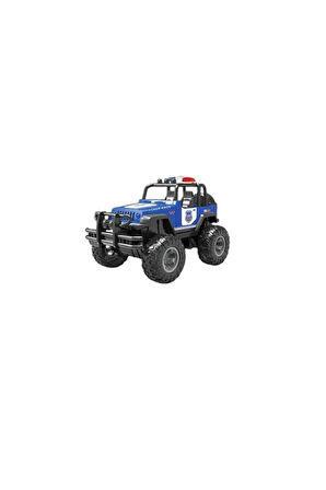 Erkek Çocuk Oyuncak XFG-989-107 -Vardem Çek Bırak Üstü Açık Bigfoot Off-Road Polis Jeep Kız Çocuk Eğ