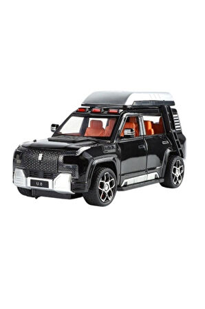 Erkek Çocuk Oyuncak XHD-B2432 -Vardem Çek Bırak Işıklı ve Sesli Kapıları Açılan Lr Jeep 1:24 Kız Çoc