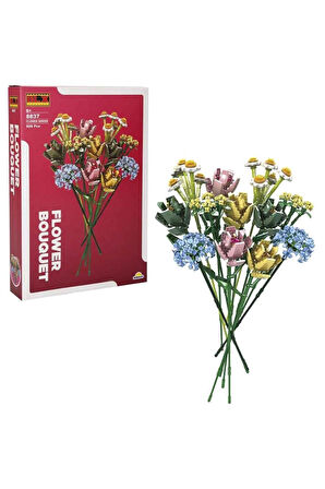 Erkek Çocuk Oyuncak FLOWER SET ÇİÇEK BUKETİ 926 PRÇ Kız Çocuk Eğitici Oyuncaklar