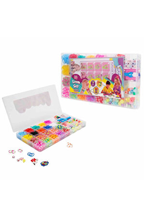 Erkek Çocuk Oyuncak Pretty Pinky Renkli Takı Tasarım Seti Kız Çocuk Eğitici Oyuncaklar