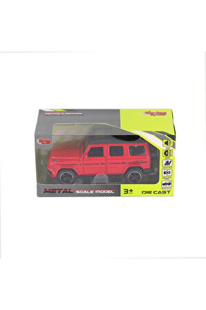 Erkek Çocuk Oyuncak KM-3261B-Vardem Kutulu Çek Bırak 1:32 Işıklı Ve Sesli Metal Jeep Kız Çocuk Eğiti