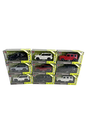 Erkek Çocuk Oyuncak KM-3261B-Vardem Kutulu Çek Bırak 1:32 Işıklı Ve Sesli Metal Jeep Kız Çocuk Eğiti