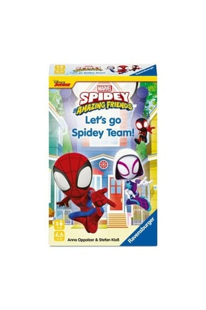 Erkek Çocuk Oyuncak 248728 Ravensburger - Spidey Takımı - Seyahat Boy Kutu Oyunu Kız Çocuk Eğitici O