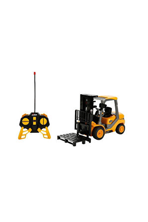 Erkek Çocuk Oyuncak 5087 SUN-RST-RC İŞ MAKİNESİ 1 18 FORKLİFT FF IŞIKLI 6CH 3 7V USB 40MHZ Kız Çocuk