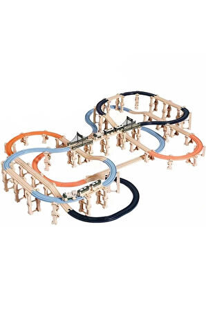 Erkek Çocuk Oyuncak 5098 SUN-RST-TREN SET KLASİK 327 PRÇ B O Kız Çocuk Eğitici Oyuncaklar