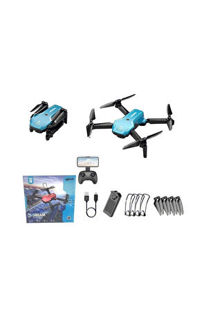 Erkek Çocuk Oyuncak H866HW - Vardem 2.4G Wifi Kameralı Şarjlı Full Fonksiyon Drone Kız Çocuk Eğitici
