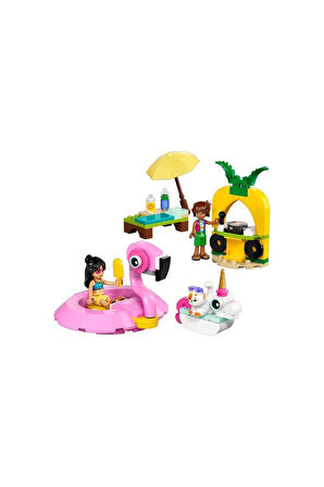 Erkek Çocuk Oyuncak 42658 Friends Unicorn ve Flamingo Havuz Partisi 99 parça +5 yaş Kız Çocuk Eğitic