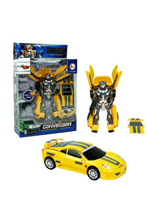 Erkek Çocuk Oyuncak HW-899-1-2-5 KUT. DÖNÜŞEBİLEN ROBOT JEEP 1:24 -VRD Kız Çocuk Eğitici Oyuncaklar