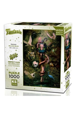 Erkek Çocuk Oyuncak Ks Games Harmony Puzzle 1000 Parça 20678 Kız Çocuk Eğitici Oyuncaklar