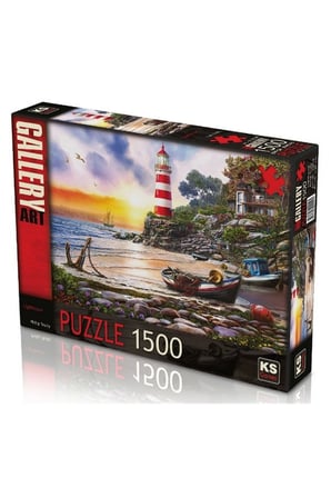 Erkek Çocuk Oyuncak Ks Games Lighthouse Puzzle 1500 Parça 22040 Kız Çocuk Eğitici Oyuncaklar