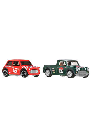 Erkek Çocuk Oyuncak 1:64 Premium Car Culture 2'li Morris Mini Ve 67 Austin Mini Pickup Kız Çocuk Erk